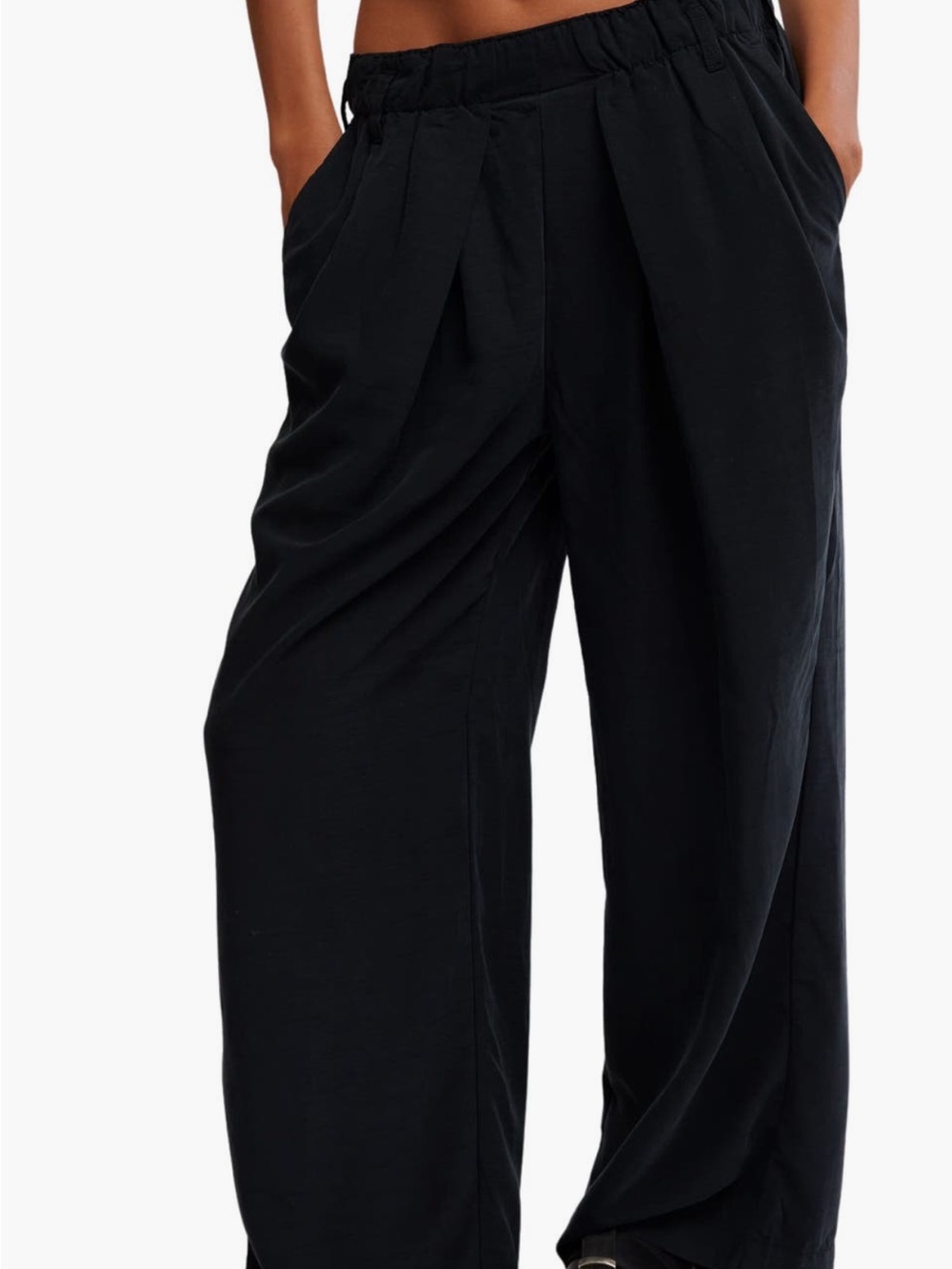 Free People Nothing to Say Elastic Waist Pants
